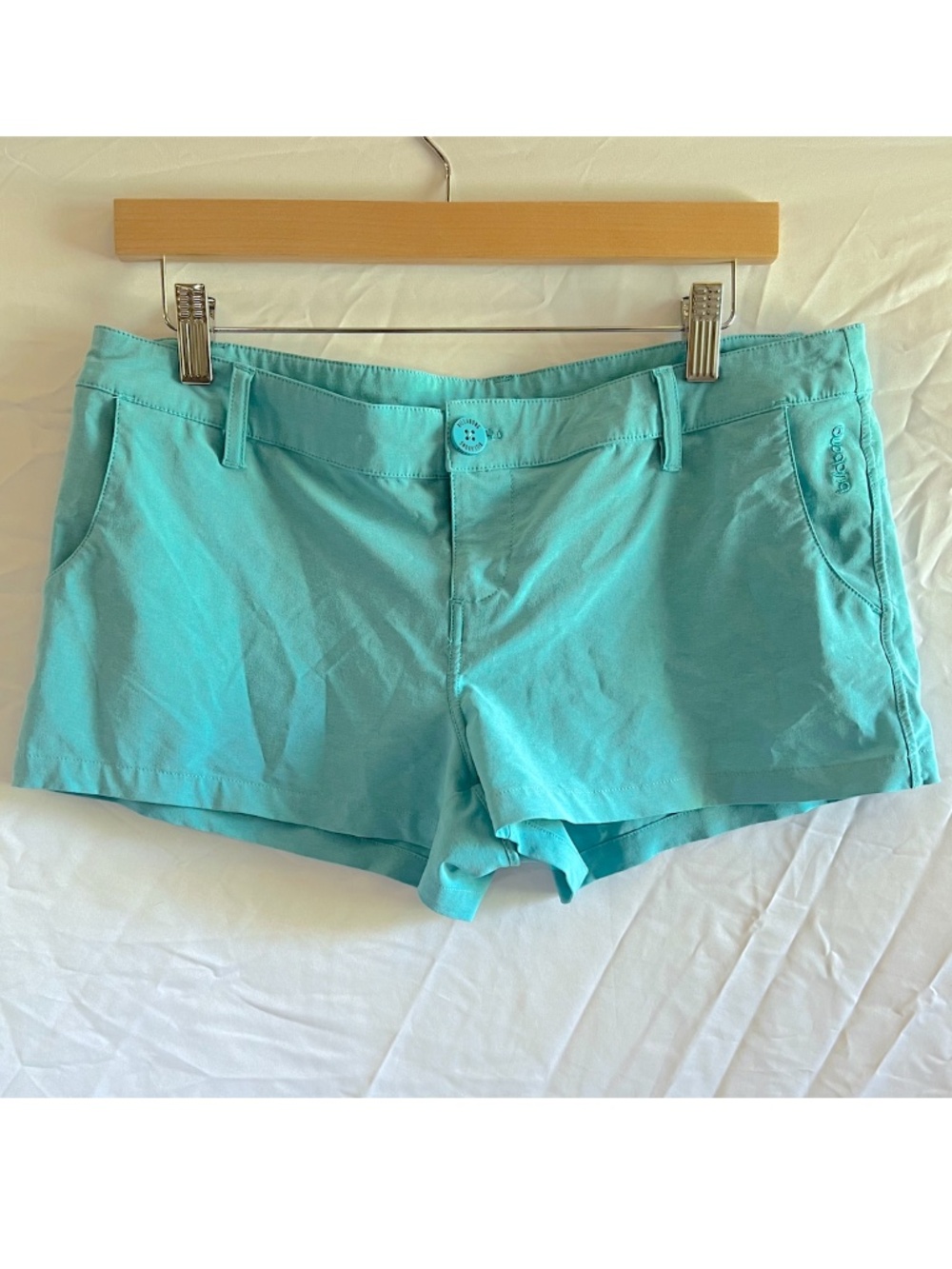 Billabong Aqua Blue Board Shorts Size 7